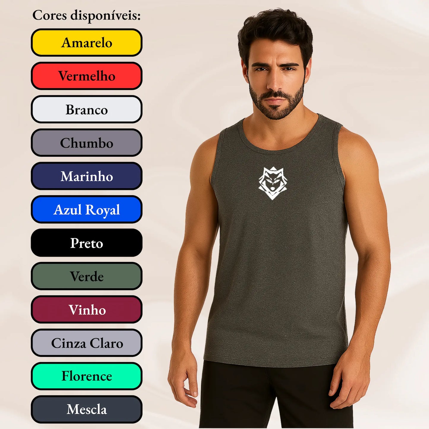Regata Masculina Alpha Boys – Conforto, Estilo e Performance no Seu Ritmo